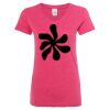 Women’s Glitter V-Neck T-Shirt Thumbnail