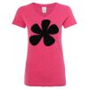 Women’s Glitter V-Neck T-Shirt Thumbnail