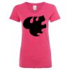 Women’s Glitter V-Neck T-Shirt Thumbnail