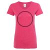 Women’s Glitter V-Neck T-Shirt Thumbnail