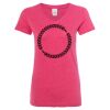 Women’s Glitter V-Neck T-Shirt Thumbnail