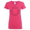 Women’s Glitter V-Neck T-Shirt Thumbnail