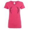 Women’s Glitter V-Neck T-Shirt Thumbnail