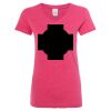 Women’s Glitter V-Neck T-Shirt Thumbnail