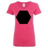 Women’s Glitter V-Neck T-Shirt Thumbnail