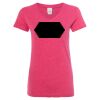 Women’s Glitter V-Neck T-Shirt Thumbnail