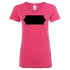 Women’s Glitter V-Neck T-Shirt Thumbnail