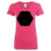Women’s Glitter V-Neck T-Shirt Thumbnail