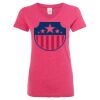 Women’s Glitter V-Neck T-Shirt Thumbnail
