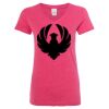 Women’s Glitter V-Neck T-Shirt Thumbnail