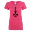 Women’s Glitter V-Neck T-Shirt Thumbnail