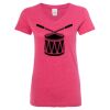 Women’s Glitter V-Neck T-Shirt Thumbnail