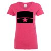 Women’s Glitter V-Neck T-Shirt Thumbnail