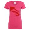 Women’s Glitter V-Neck T-Shirt Thumbnail