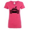 Women’s Glitter V-Neck T-Shirt Thumbnail