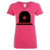 Women’s Glitter V-Neck T-Shirt Thumbnail
