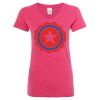 Women’s Glitter V-Neck T-Shirt Thumbnail