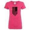 Women’s Glitter V-Neck T-Shirt Thumbnail