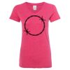 Women’s Glitter V-Neck T-Shirt Thumbnail