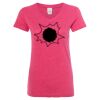 Women’s Glitter V-Neck T-Shirt Thumbnail