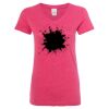 Women’s Glitter V-Neck T-Shirt Thumbnail