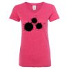 Women’s Glitter V-Neck T-Shirt Thumbnail