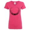 Women’s Glitter V-Neck T-Shirt Thumbnail
