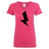 Women’s Glitter V-Neck T-Shirt Thumbnail