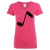 Women’s Glitter V-Neck T-Shirt Thumbnail